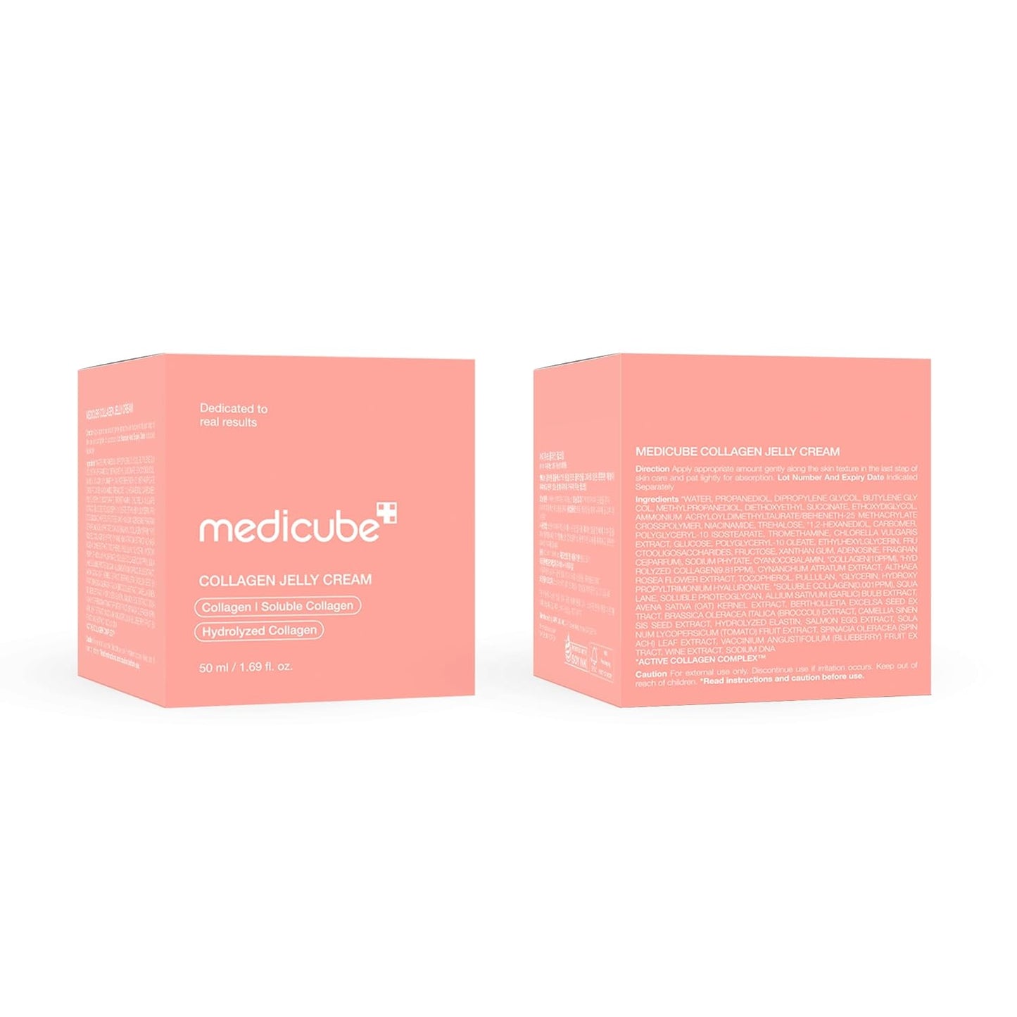 Collagen Jelly Cream- Niacinamide & Freeze-Dried Hydrolyzed Collagen - Boosts Skin'S Barrier Hydration and Gives 24H Glow & Lifted Look - Korean Skincare (1.69 Fl Oz (Pack of 1))